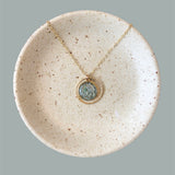 Circle of Love - Light green amazonite