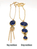 Lapis Lazuli Ray Necklace