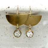 Half moon bay earrings - Mother of Pearl