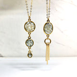 Mother of Pearl  Ray Necklace