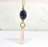 Lapis Lazuli Ray Necklace