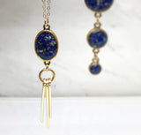Lapis Lazuli Ray Necklace