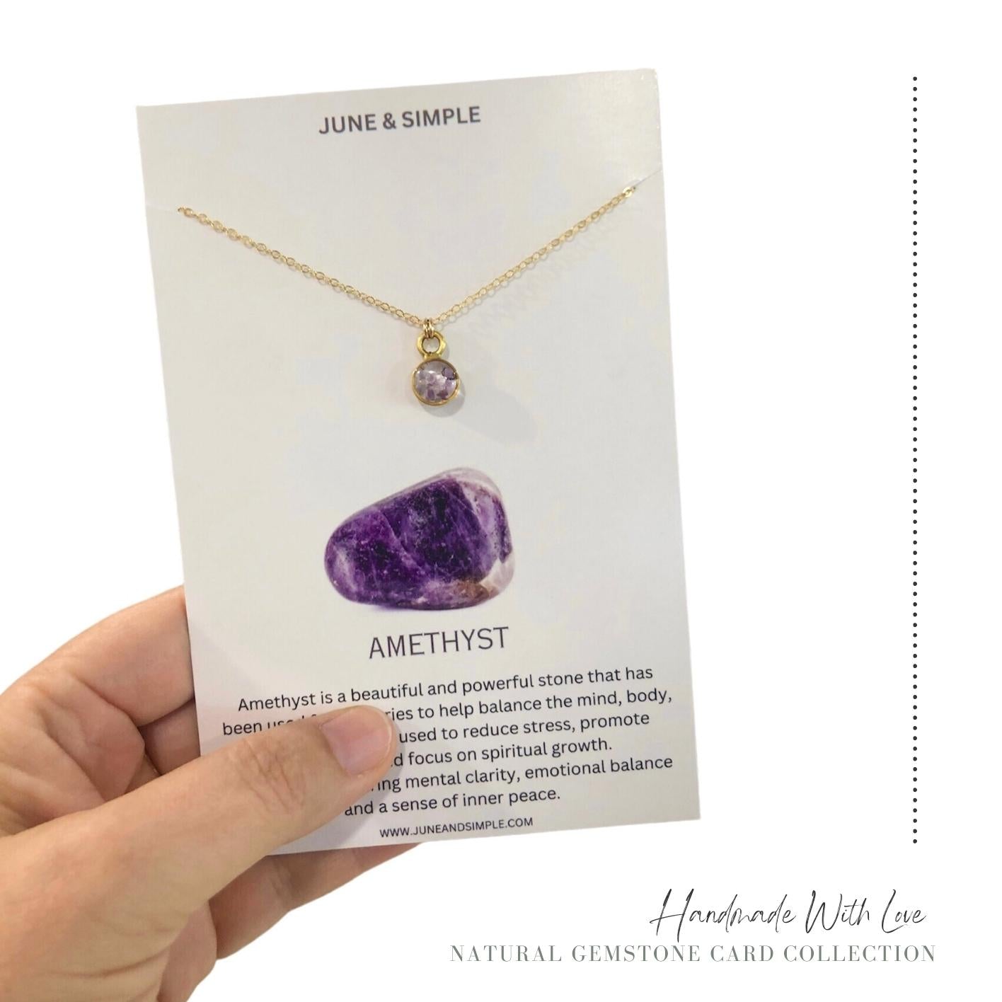 Simple Gemstone Cards Collection