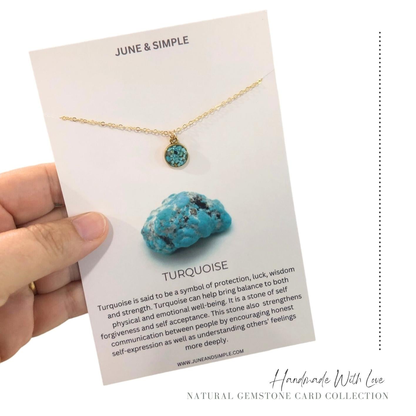 Turquoise Simple Necklace