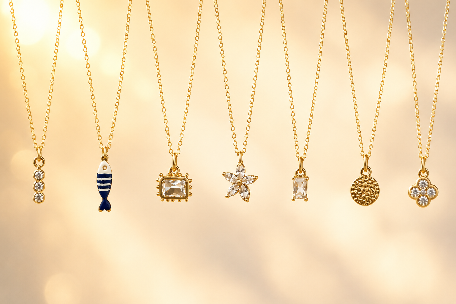 Build Your Own Charm Necklace – Gold Filled Chain