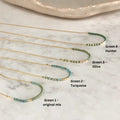 Angie Necklaces - Green collection