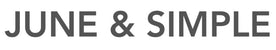 JUNE & SIMPLE LOGO