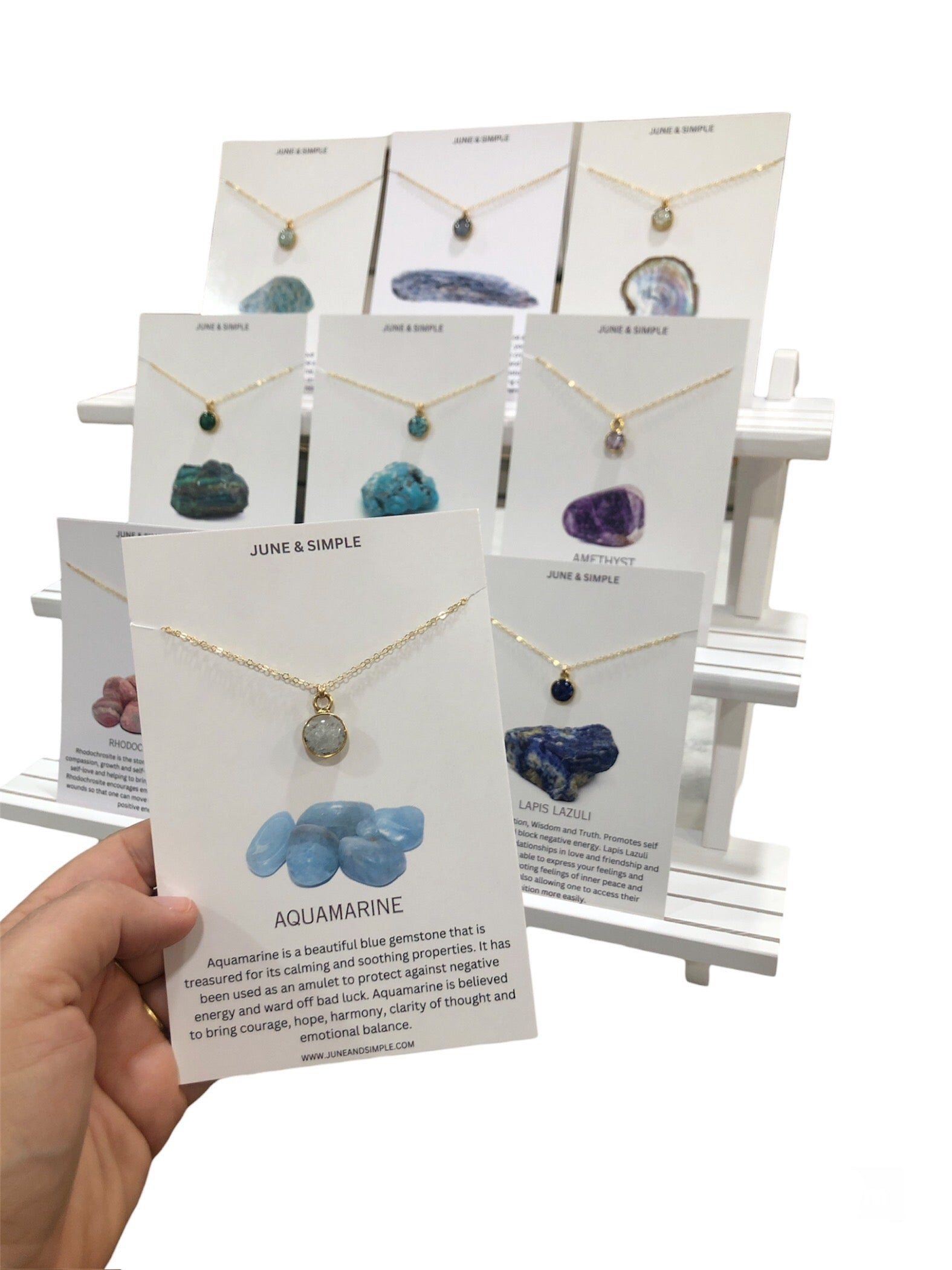 Simple Gemstone Cards Collection