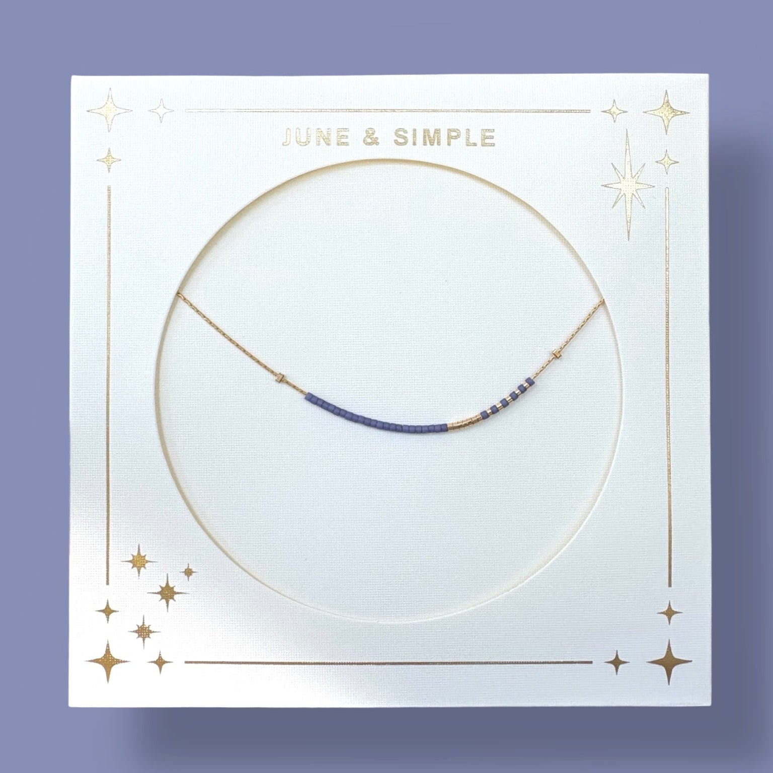 Angie Necklace – Colorful Minimalist Beaded Necklace on Gold Filled Chain