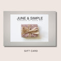 June & Simple E-Gift Card — the perfect jewelry gift for any occasion