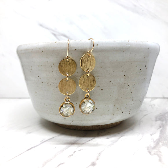 Mother of Pearl Earrings $68.00. Mother of Pearl Necklace $68.00. – The  Treasured Accessory