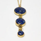 Lapis Lazuli Drops Necklace