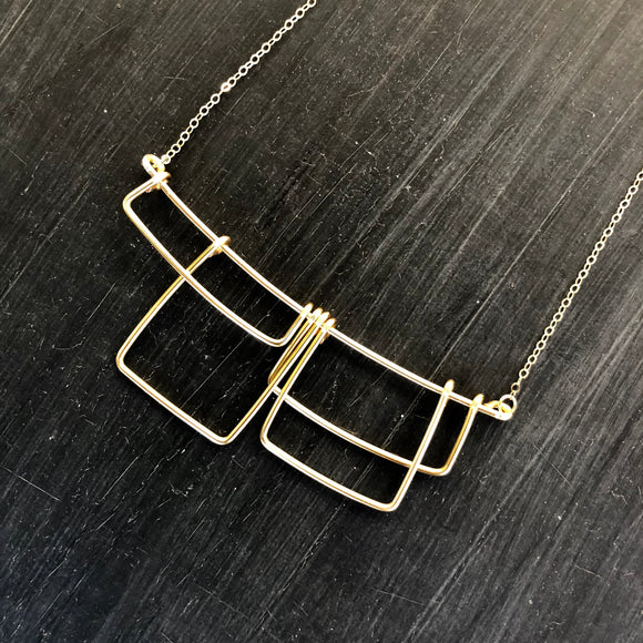 Rectangles Necklace