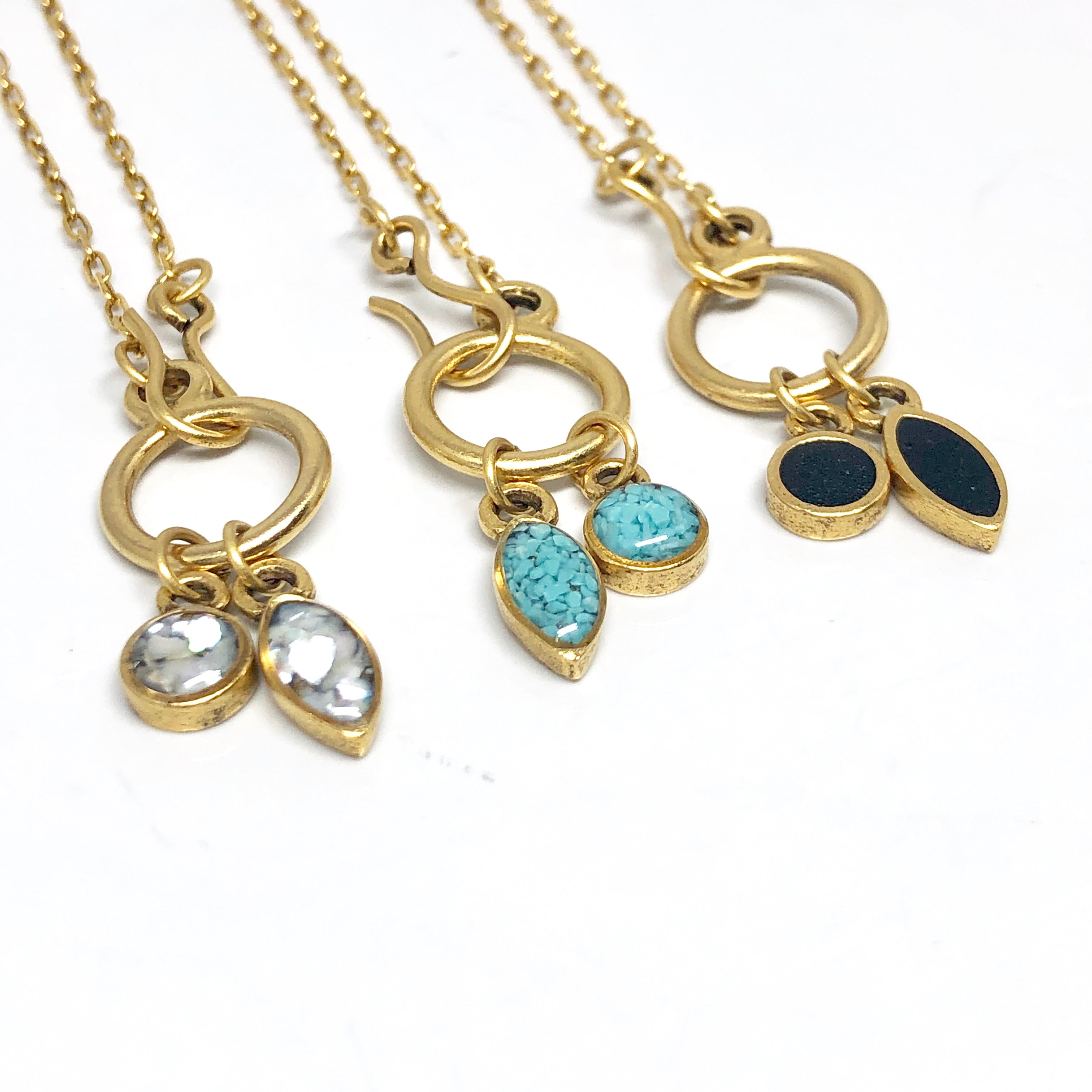 Abigail Necklace - choose your stone