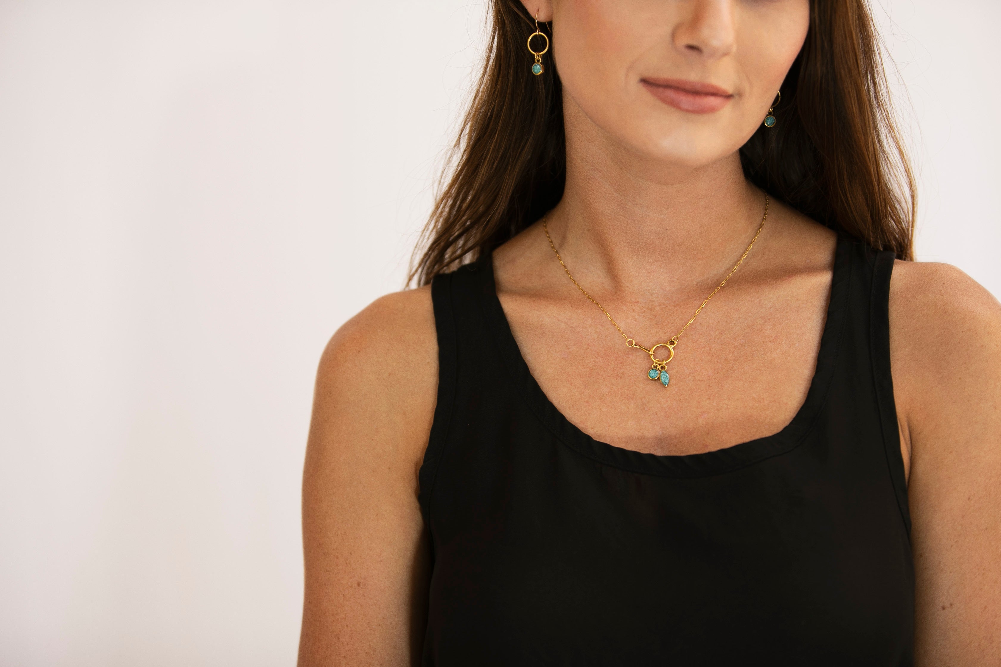 Abigail Necklace - choose your stone